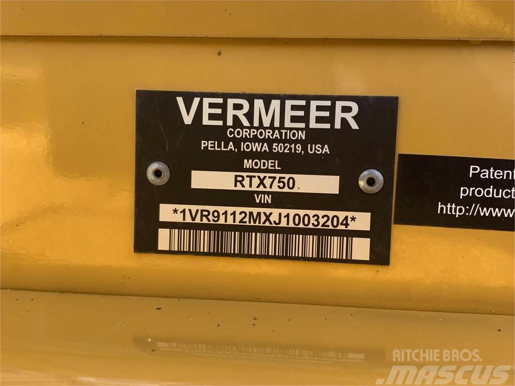 Vermeer RTX750 Koparki łańcuchowe