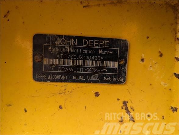 John Deere 700J LT Spycharki gąsienicowe