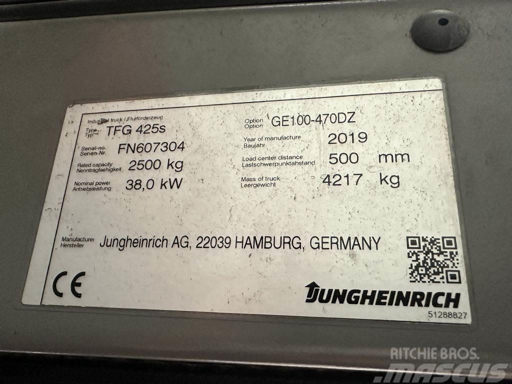 Jungheinrich TFG 425s - TRIPLEX 4,7 m Wózki LPG