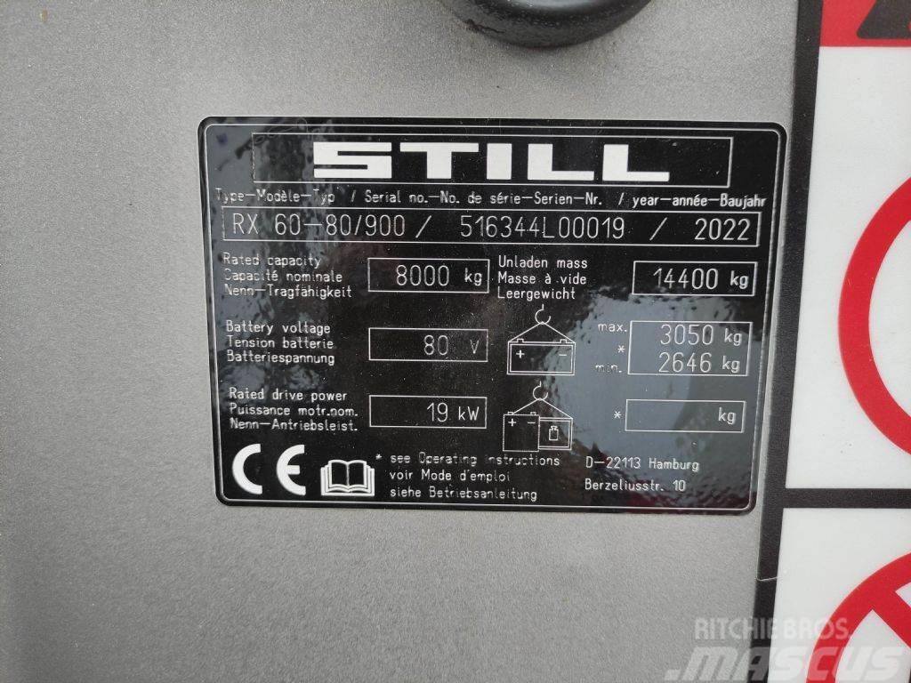 Still RX60-80/900 Wózki elektryczne