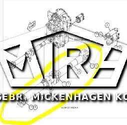 CAT 966 MXE / Kardanwelle vorne