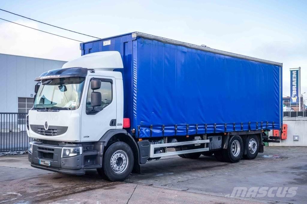 Renault PEMIUM LANDER 340 DXI-6X2 Ciężarówki firanki