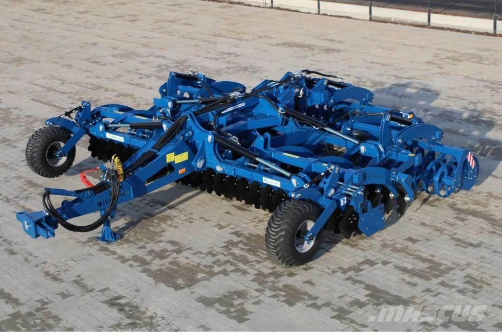 Rolmako U652 ciężka brona talerzowa + wał U-ring podwójny Brony talerzowe