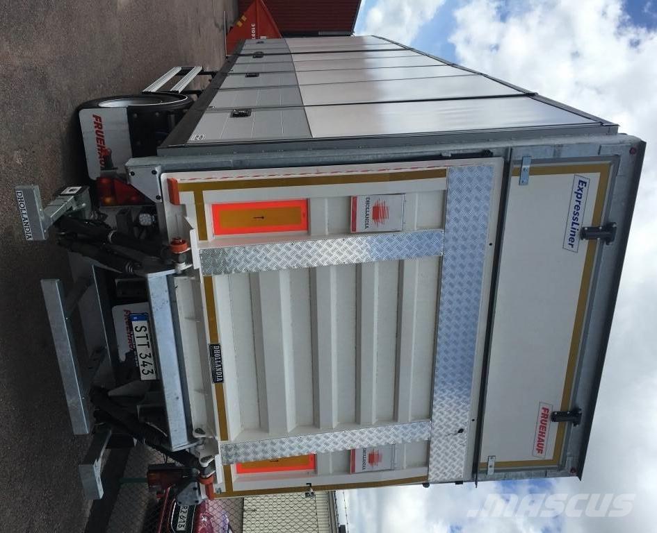 Fruehauf Citytrailer öppningsbar sida. Naczepy miejskie