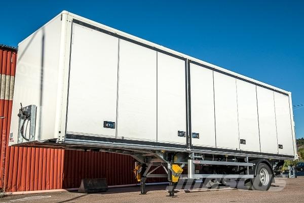 Fruehauf Citytrailer öppningsbar sida. Naczepy miejskie