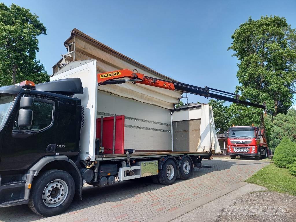 Volvo FE 320, 6x2, PALFINGER PK10000, EURO6, FULL AIR Żurawie samochodowe