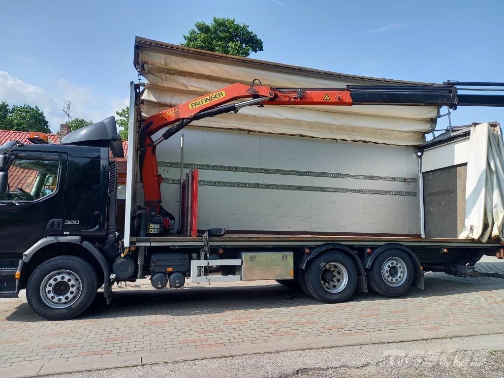Volvo FE 320, 6x2, PALFINGER PK10000, EURO6, FULL AIR Żurawie samochodowe