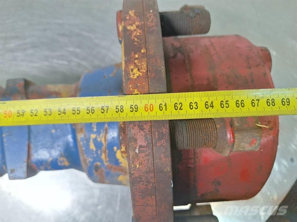 Zeppelin ZL6B-Hurth 171/150-Axle housing/Achskörper Mosty, wały i osie