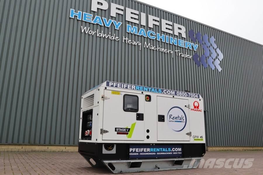 Pramac GPW45Y/FS5 Valid inspection, *Guarantee! Diesel, 4 Agregaty prądotwórcze Diesla