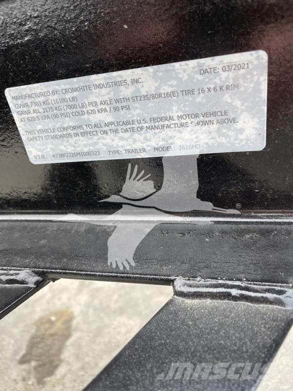 CRONKHITE 2616HD Inne przyczepy