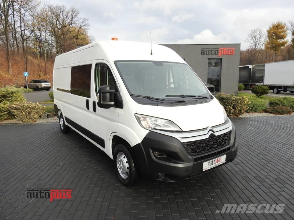 Citroën JUMPER BOX DELIVERY VAN 6 SEATS A/C 140HP Busy / Vany