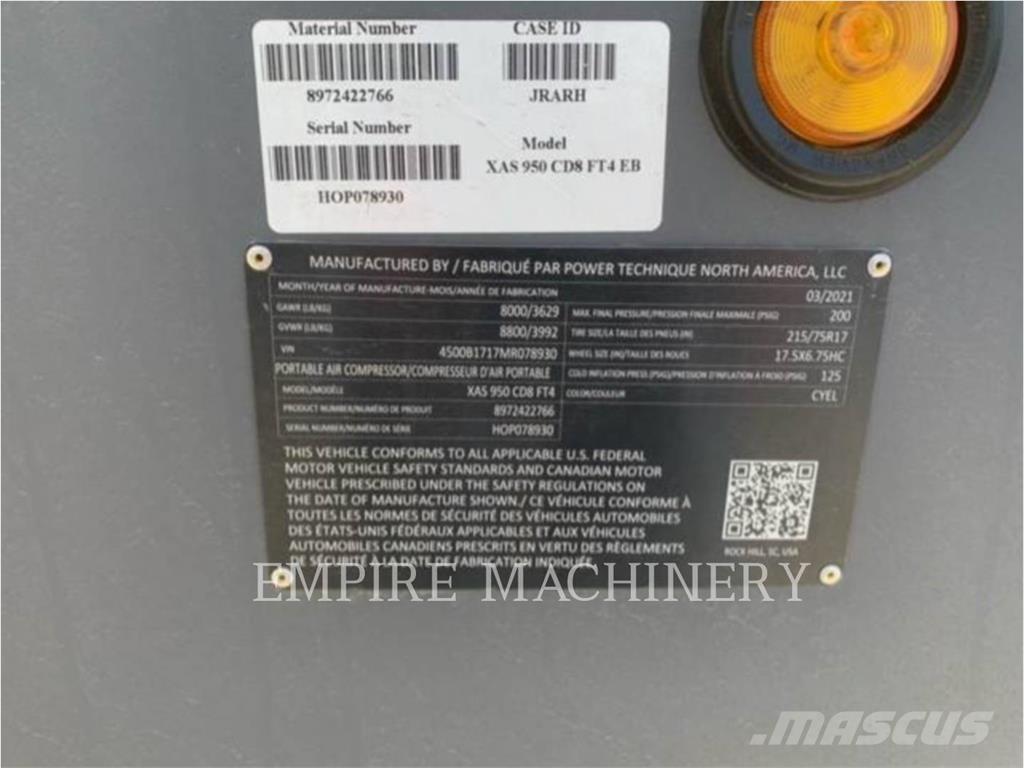 Atlas Copco XAVS400CD Kompresory