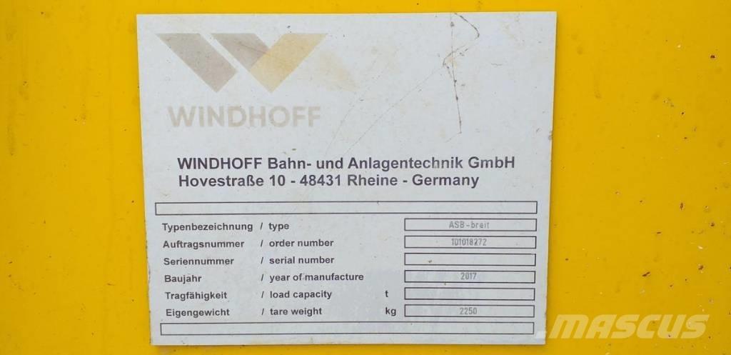 Zamiatarka do tłucznia Windhoff NOWE TUBY GUMOWE Szczotki