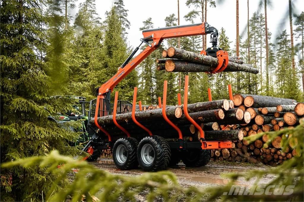 MTM Forest Rückewagen 10-17 Tonnen, MTM 6,6m-9m Fo Przyczepy leśne