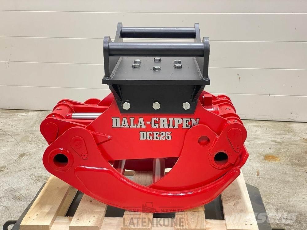 Dala-Gripen DGE 25 Kaivinkoneen puukoura S45 Chwytaki