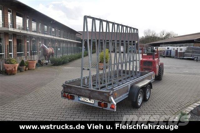 Böckmann Werbeanhänger , Gestell Przyczepy do przewozu zwierząt