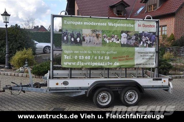 Böckmann Werbeanhänger , Gestell Przyczepy do przewozu zwierząt