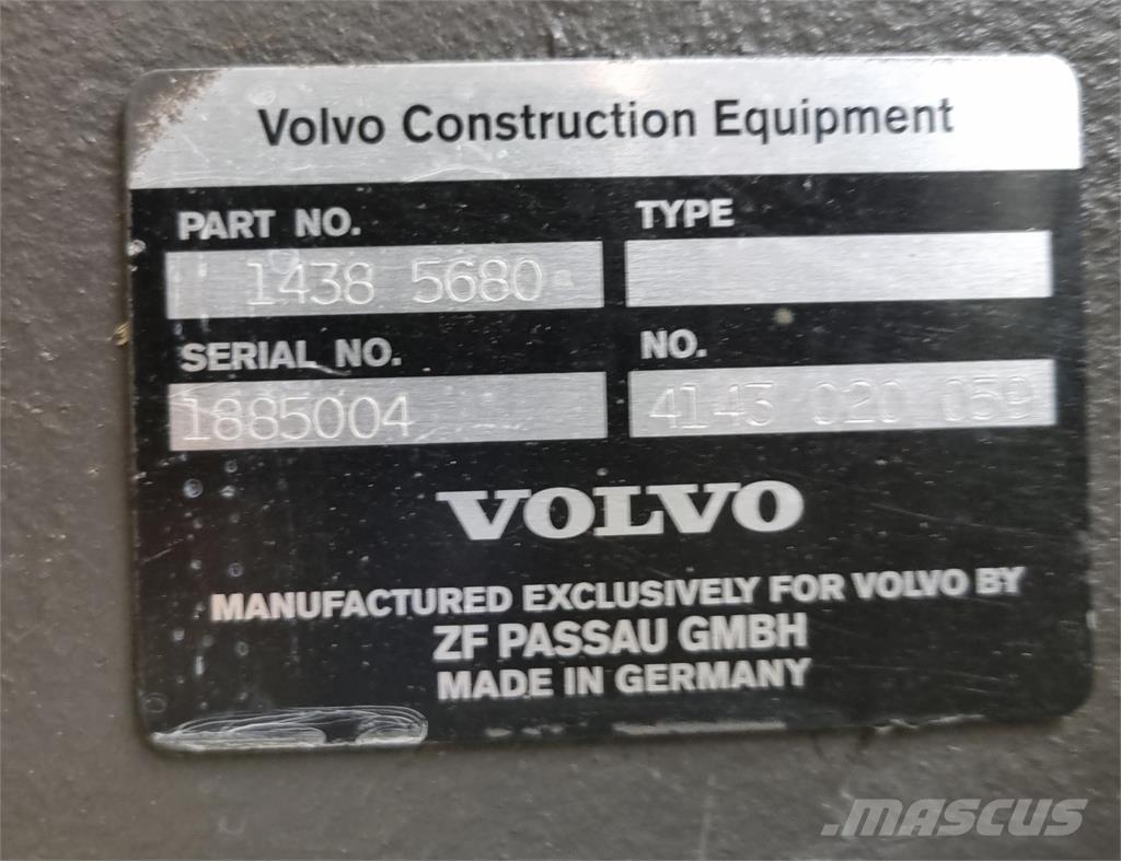 Volvo EW160C TRANSMISSION Przekładnie i skrzynie biegów