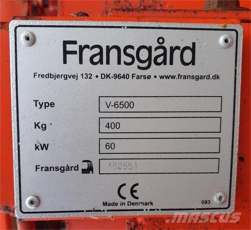 Fransgård V-6500 Wciągarki