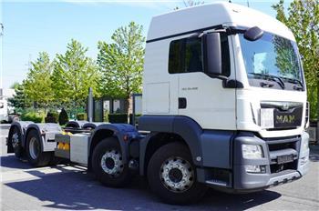 MAN TGS 35.400 / liftable and steered axle / 2 units