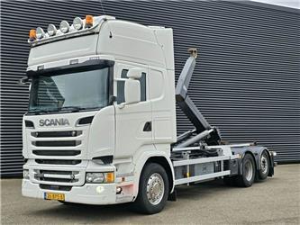 Scania R580 / V8 / 6x2 / HOOKLIFT / RETARDER / LIFT-STEER