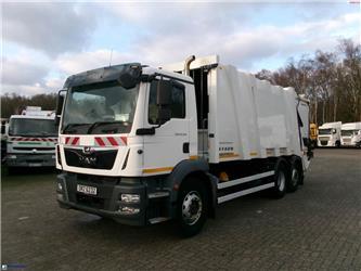 MAN TGM 26.320 6X2 Euro 6 RHD Faun refuse truck