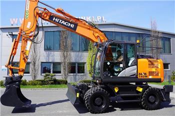 Hitachi ZX140W-5B wheeled excavator
