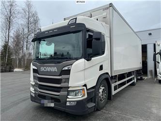 Scania P280 4x2 box truck w/ Tarfurgo body. WATCH VIDEO