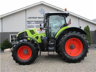 CLAAS AXION 870 CMATIC  med frontlift og front PTO, GPS 