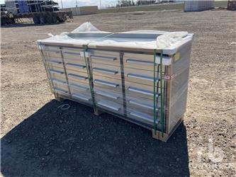 Suihe 7 ft 20-Drawer Stainless Steel ...