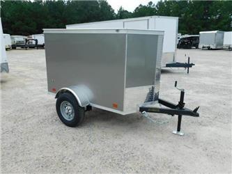  Covered Wagon Trailers 4x6 Enclosed Cargo