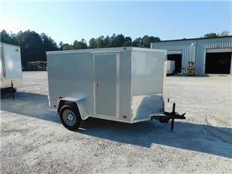  Covered Wagon Trailers 5x8 Enclosed Cargo