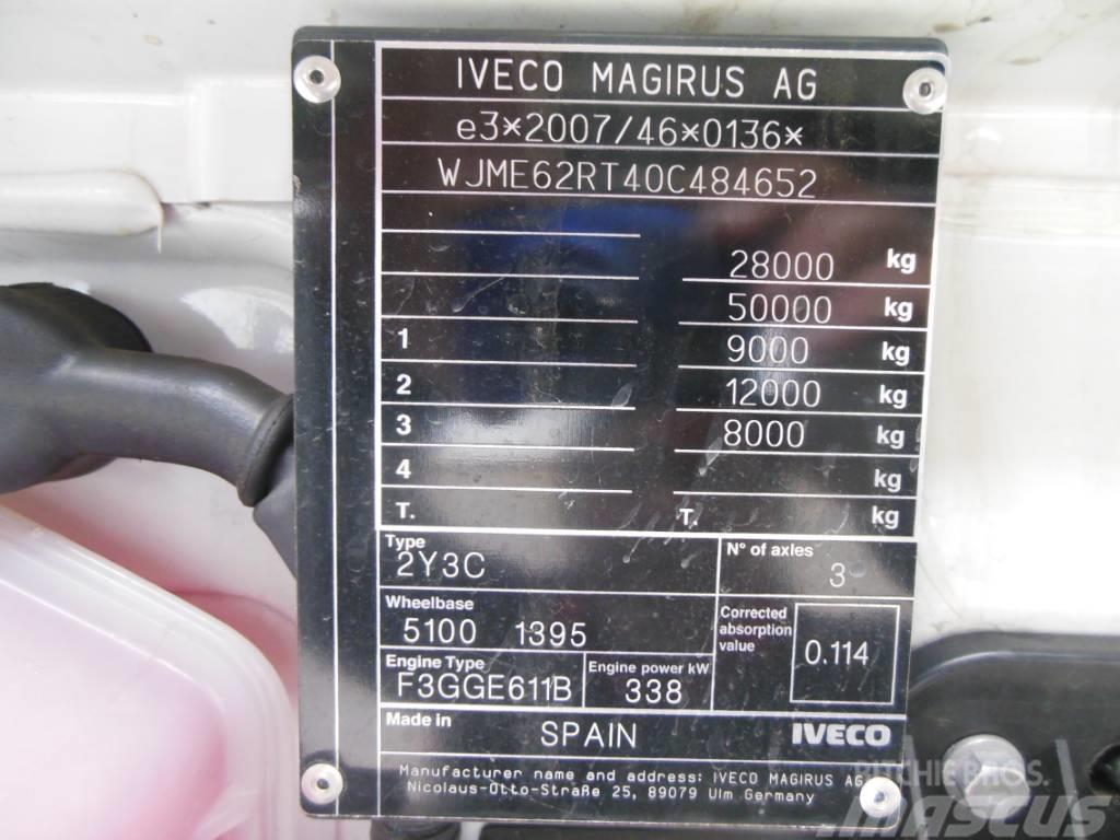 Iveco X-Way AD280X46, 6x2, retarder, TECHNOCAR TNH 20 Hakowce