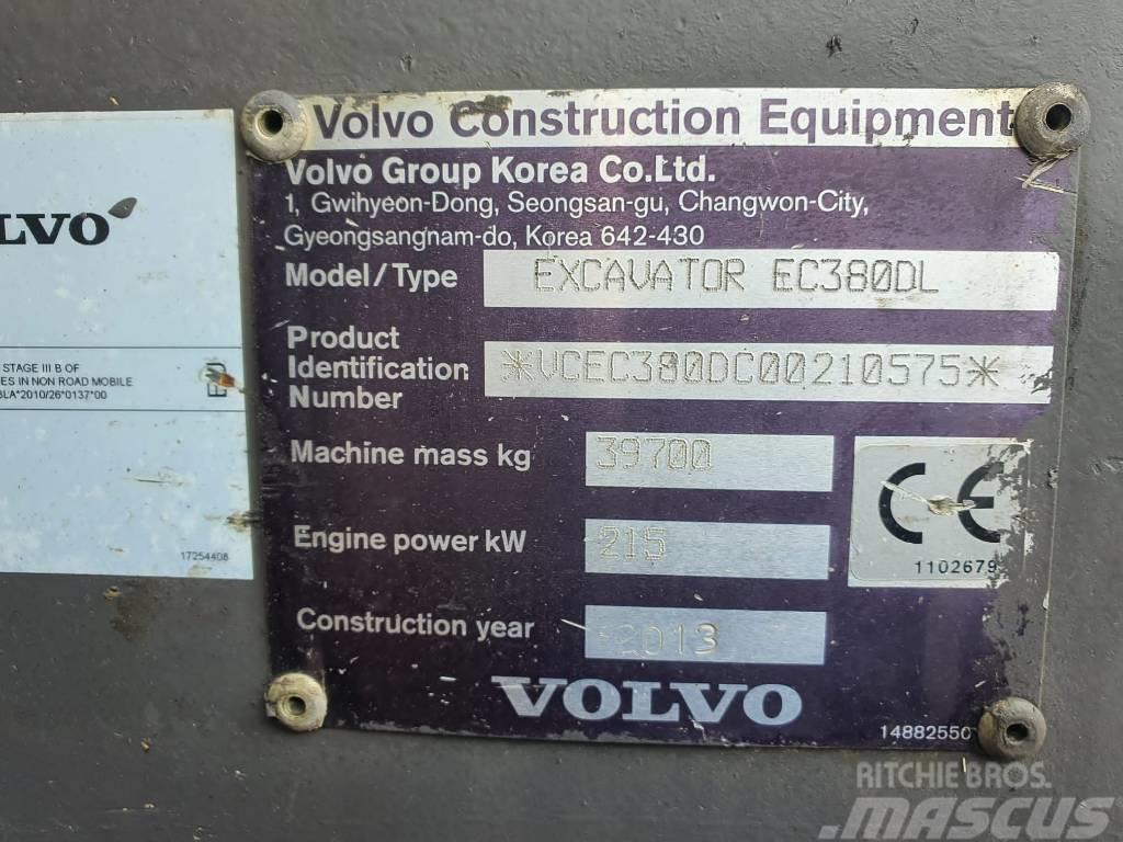 Volvo EC 380 D L Koparki gąsienicowe