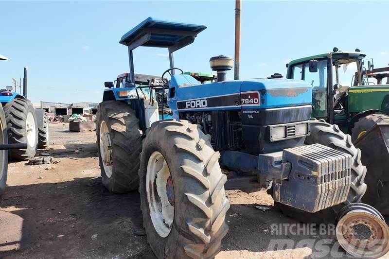 Ford 7840 Tractor Now stripping for spares. Ciągniki rolnicze