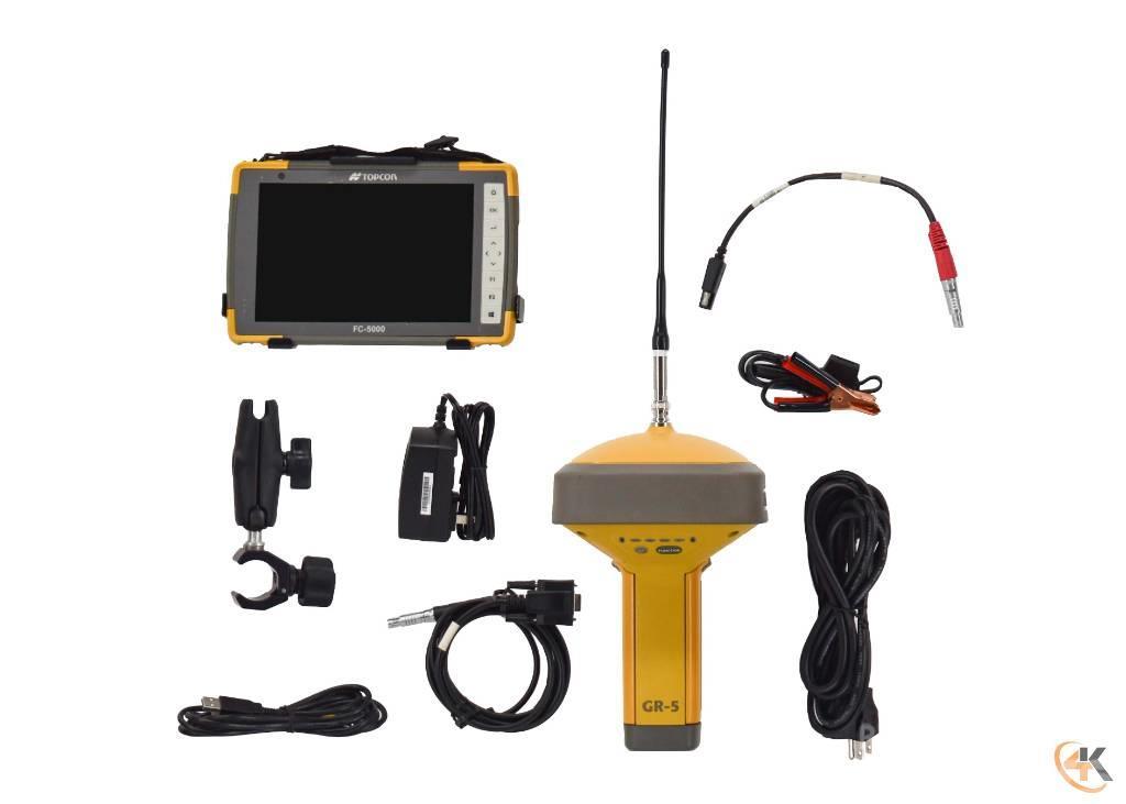 Topcon Single GR-5 UHFII Base/Rover Kit, FC-5000 Pocket3D Inne akcesoria