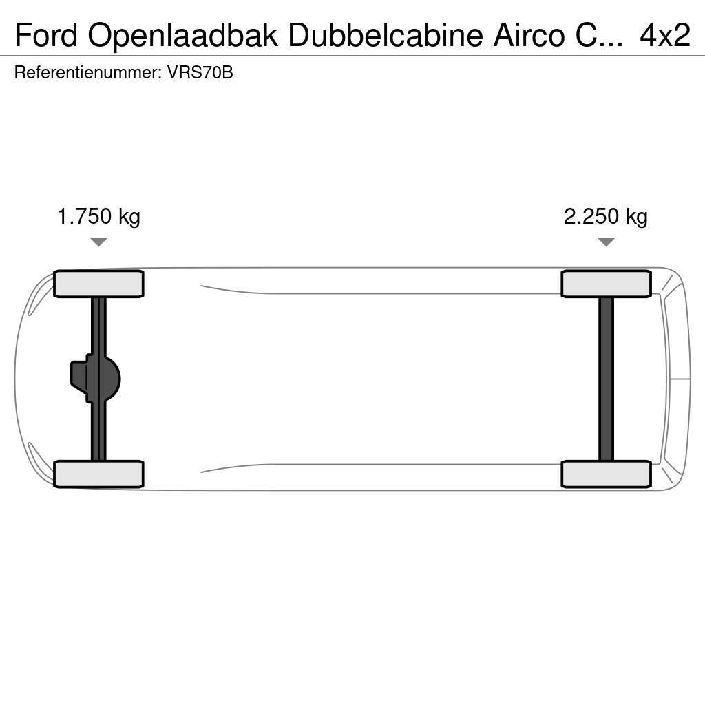 Ford Openlaadbak Dubbelcabine Airco Cruisecontrol Nieuw Pick-upy / Pojazdy z otwieranymi burtami