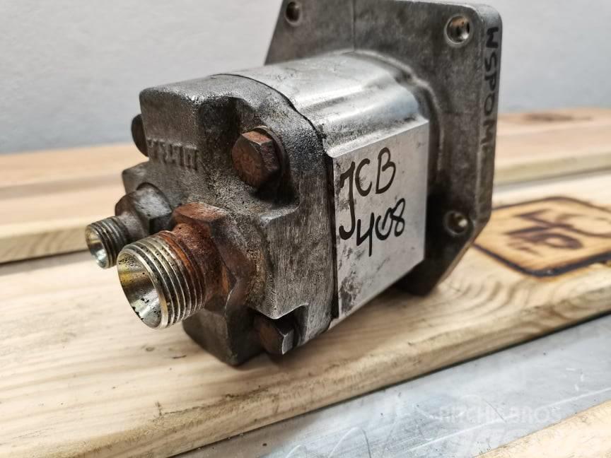 JCB 408 ZX {Ultra} hydraulic pump Przekładnie i skrzynie biegów