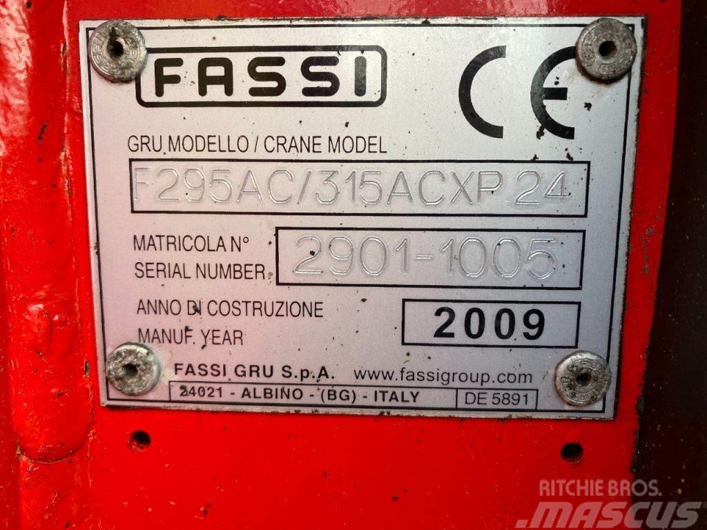 Fassi F315 A.24 + REMOTE + 4X OUTRIGGER F315ACXP.24 Żurawie