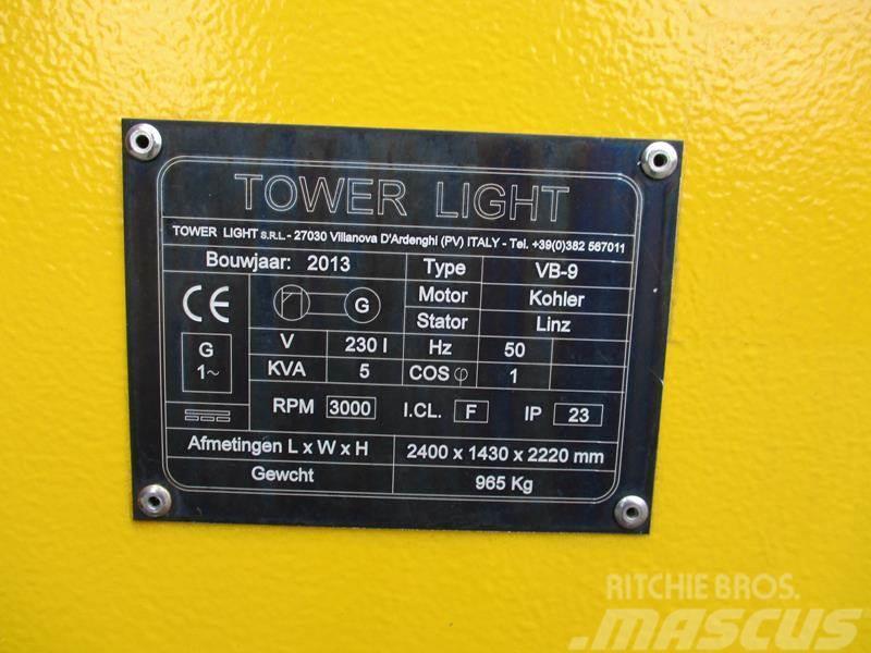 Towerlight VB - 9 LED Wieże oświetleniowe
