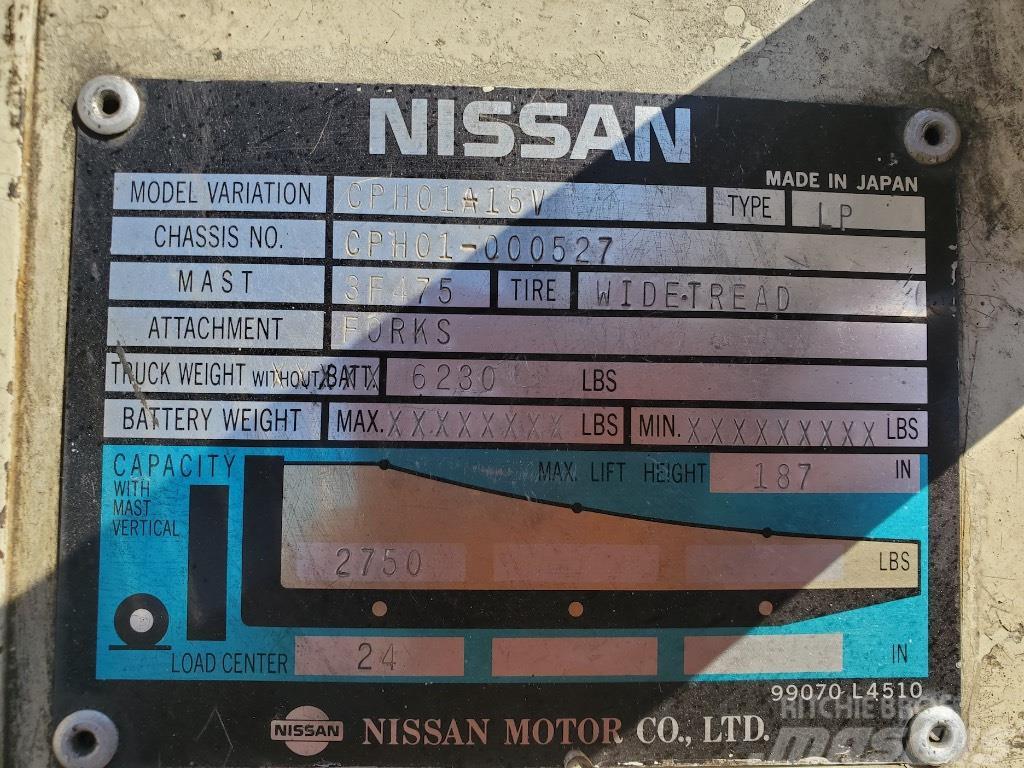 Nissan CPH01A15V Wózki widłowe inne