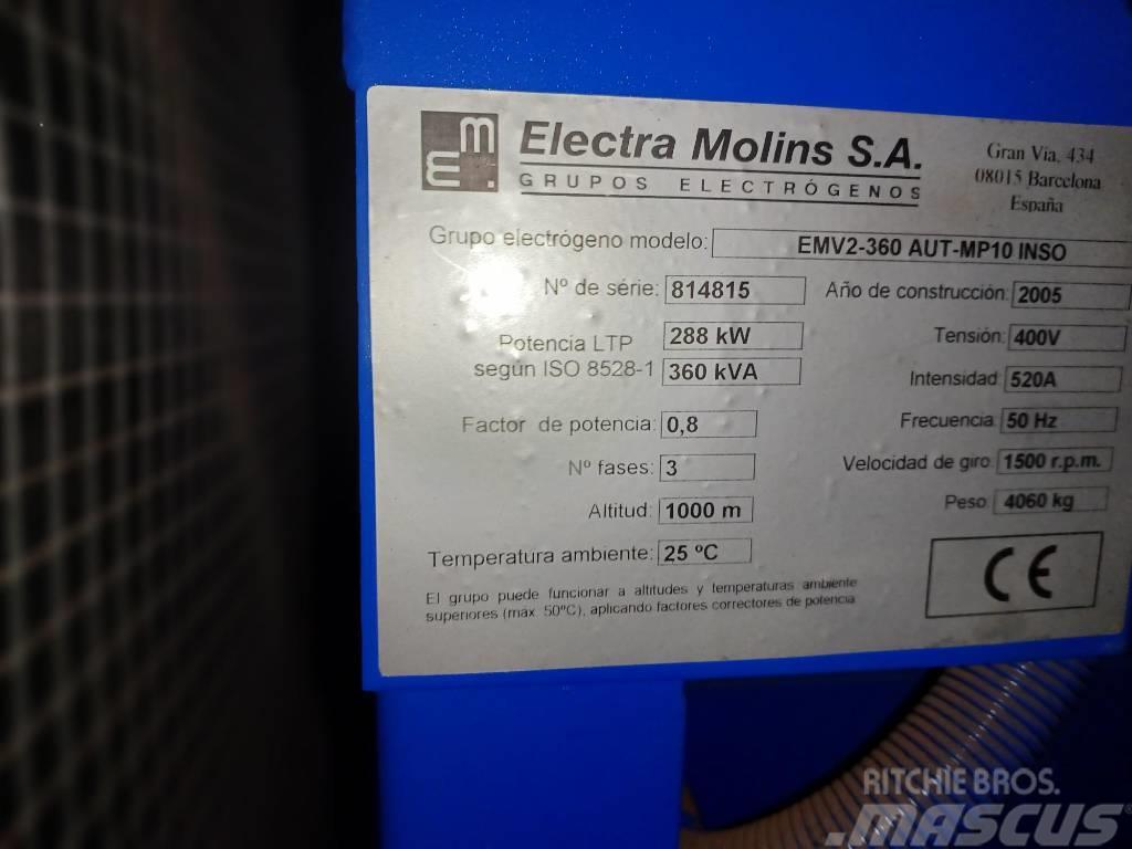  Electra molins EMV2-360 Agregaty prądotwórcze Diesla