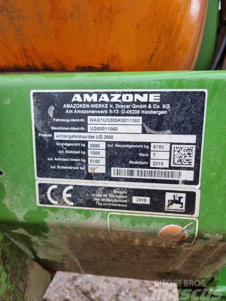 Amazone UG 3000 Opryskiwacze zaczepiane