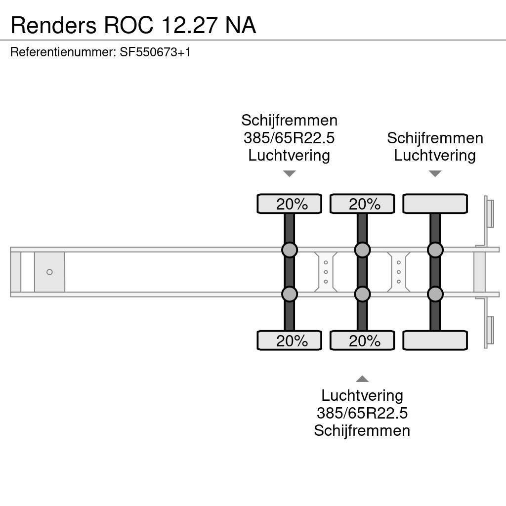 Renders ROC 12.27 NA Platformy / Naczepy z otwieranymi burtami