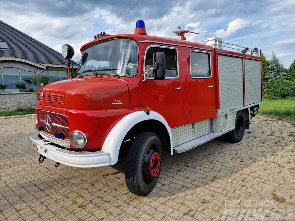 Mercedes-Benz 1113 / Samochód Specjalny / Straż Pożarna Wozy strażackie
