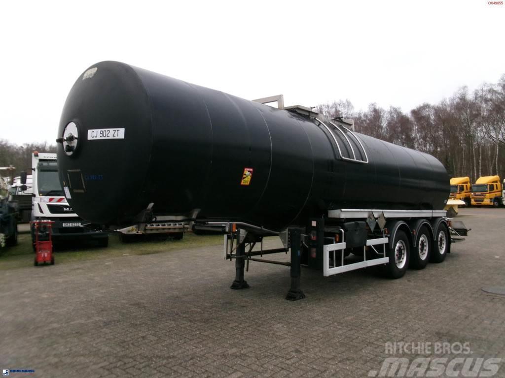 Magyar Bitumen / heavy oil tank inox 30.5 m3 / 1 comp + m Naczepy cysterna