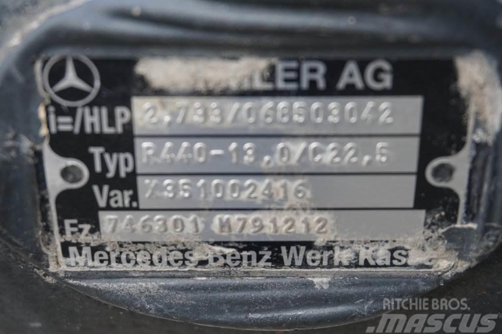 Mercedes-Benz R440-13A/C22.5 41/15 Mosty, wały i osie