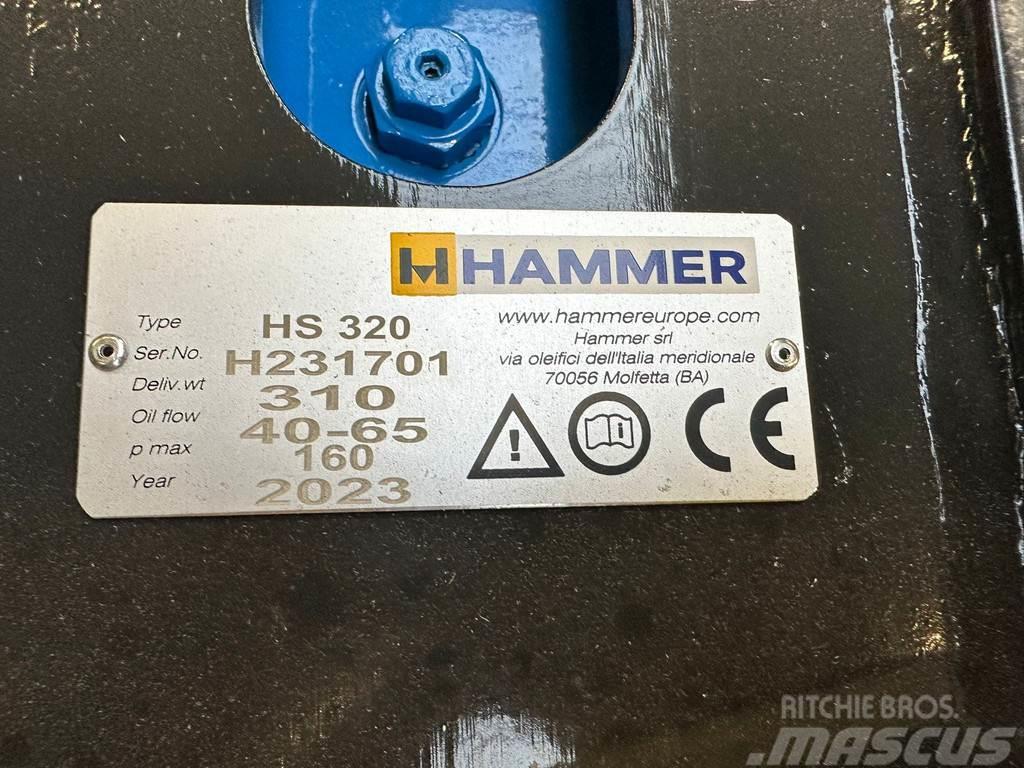 Hammer HS320 Młoty hydrauliczne