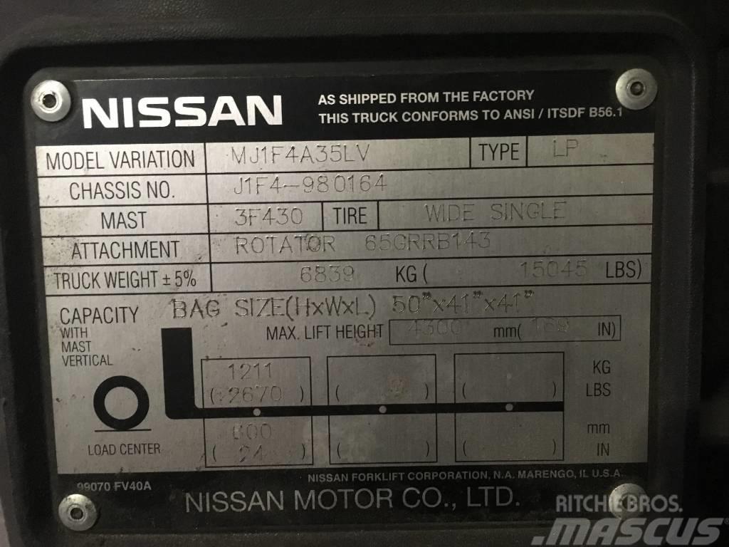 Nissan 80 Wózki widłowe inne