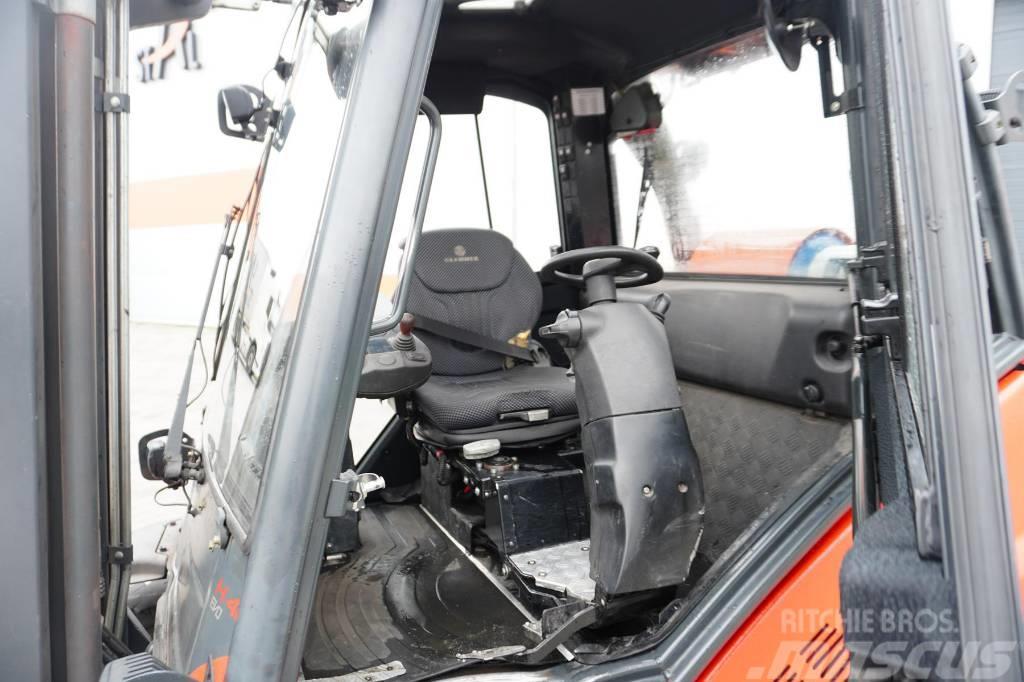 Linde H40T-02 , Roto seat , Triplex 4t-4,7M A/C Wózki LPG